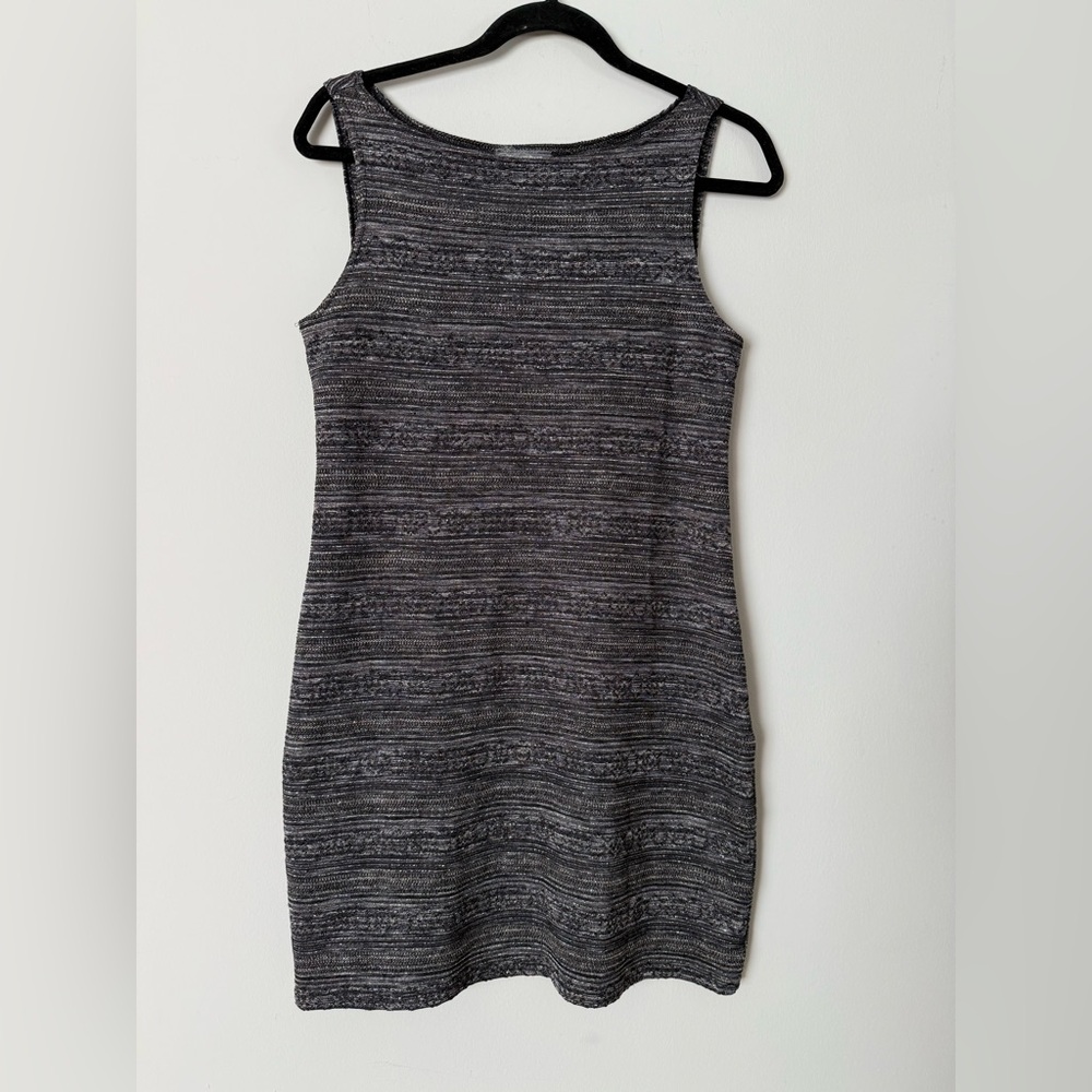 Vintage Y2K 2000s Girlhoodcore Aqua Blues Metallic Dress